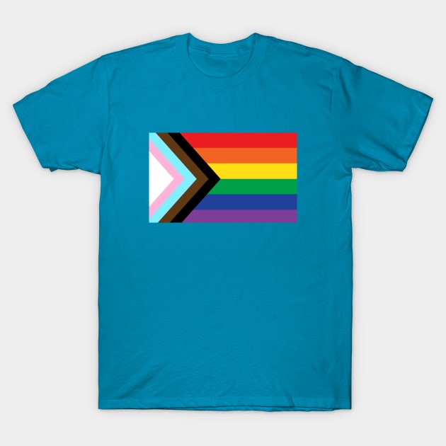 Progress Pride T-Shirt by littleSamantics